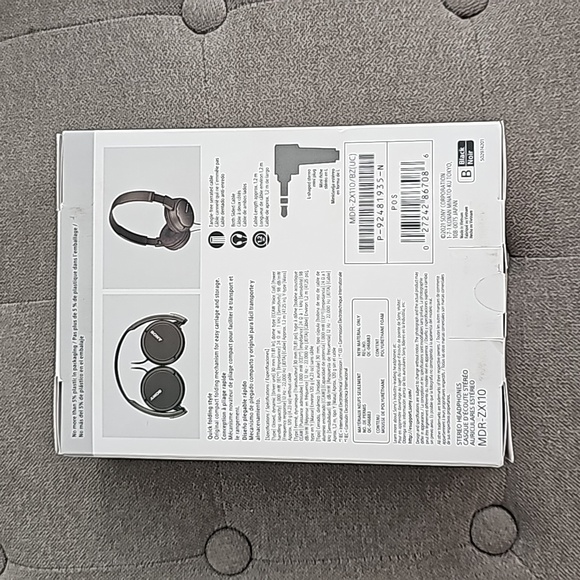 SONY STEREO HEADPHONES - Picture 2 of 6